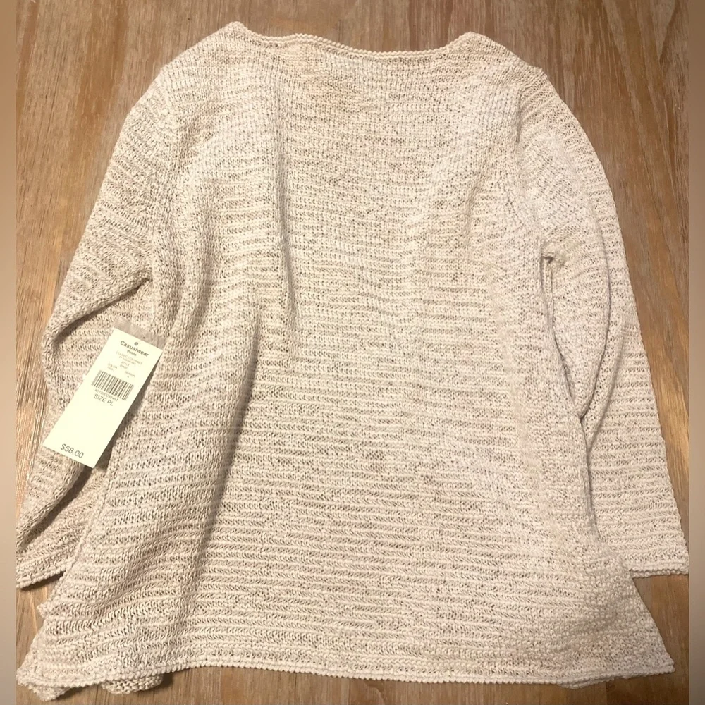 Valerie Steven’s Open-Front Sweater (NWT) - Picture 7 of 7